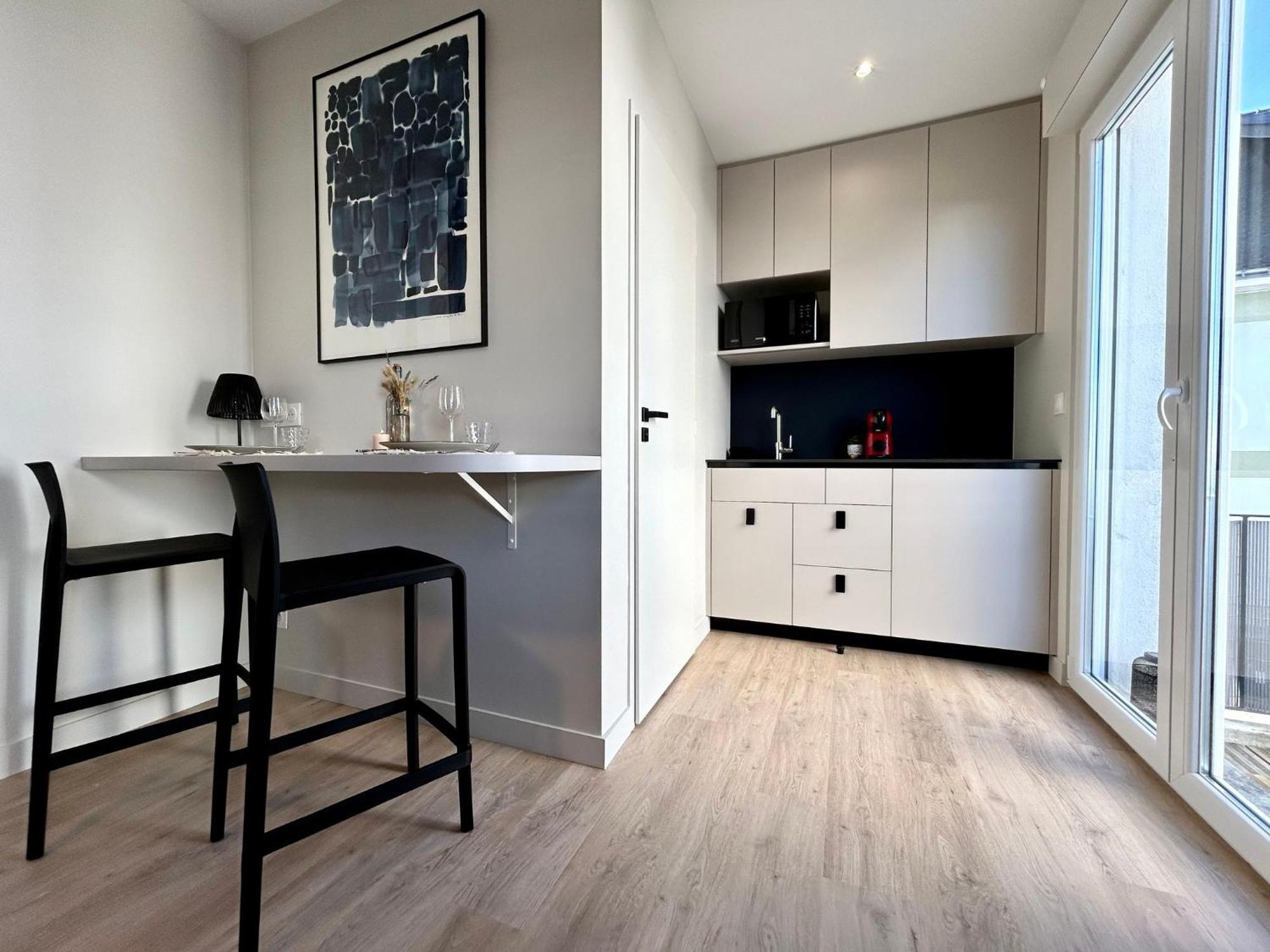 O Studio Terrasse - Centre Ville De Lorient - Gare Экстерьер фото